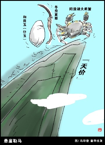 漫画:悬崖勒马