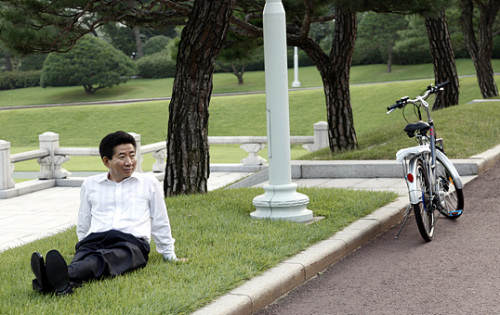 韩国前总统卢武铉未公开照片