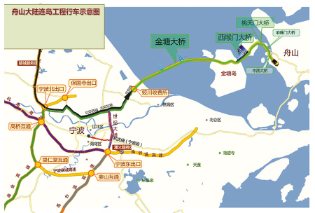 经跨海大桥去舟山可以这么走-跨海大桥,宁波东,外环线