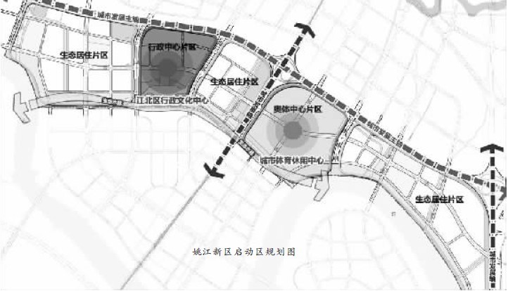 奥体中心落子姚江新区启动区 面积超3个天一广场