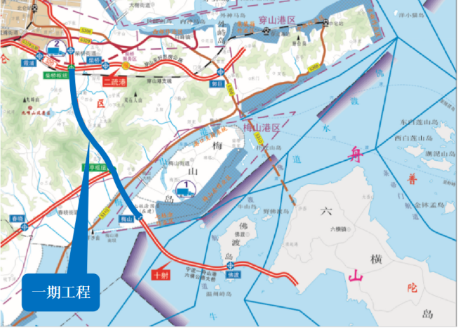 连通宁波与舟山六横这座跨海大桥有了新进展